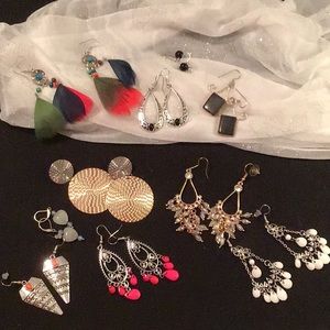 Earring lot 10 pair